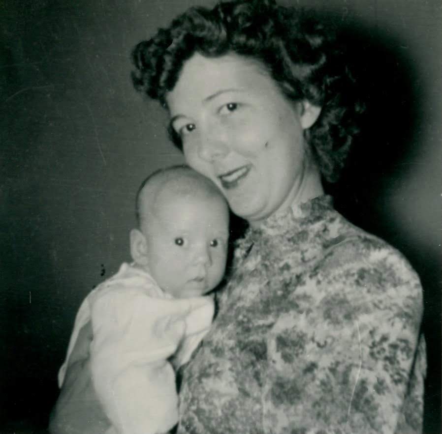 Vivian and Mom, 1955